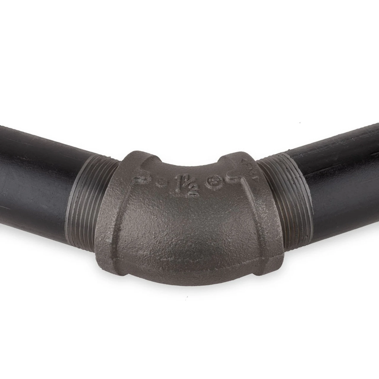 None 45 Degree Elbow - Black Pipe Foot Rail - 1.5" ID 5 None 45 Degree Elbow - Black Pipe Foot Rail - 1.5" ID - Image 3