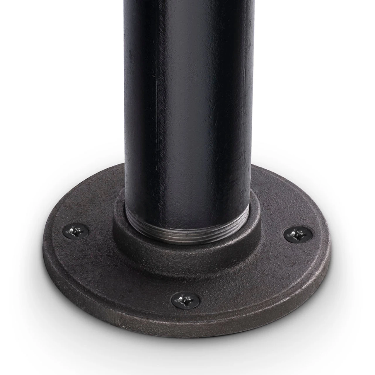 Flange - Black Pipe Foot Rail - 2" 5 Flange - Black Pipe Foot Rail - 2" - Image 3