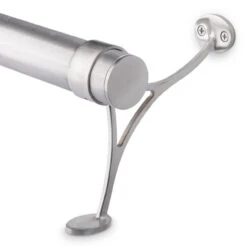 Combination Foot Rail Bracket - Brushed Stainless Steel - 2" OD 10 Combination Foot Rail Bracket - Brushed Stainless Steel - 2" OD -Bar Essentials Shop NS912 2 Combination Foot Rail Bracket Brushed Stainless Steel 2 OD 04 51376.1595360200