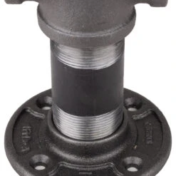 None 4" Connector - Black Pipe Foot Rail - 1.5" ID -Bar Essentials Shop NSB1356 4 Connector Black Pipe Foot Rail 1 pt 5 03 75480.1614895613