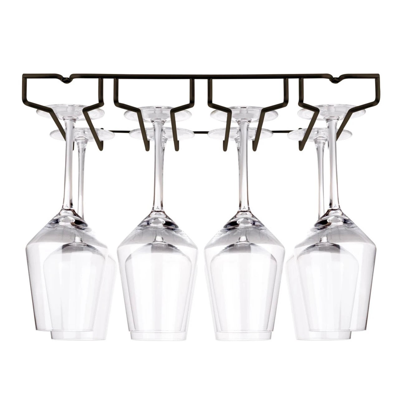 4-Channel Glass Rack - Oil Rubbed Bronze 3 4-Channel Glass Rack - Oil Rubbed Bronze