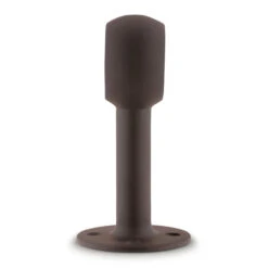 Rounded Center Post Bracket - Oil Rubbed Bronze - 2" OD -Bar Essentials Shop ORB 76336 2 Rounded Center Post Bracket Oil Rubbed Bronze 2OD 02 12176.1595360504
