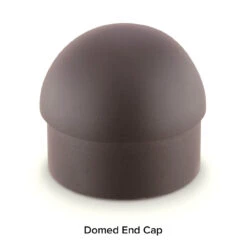 Oil Rubbed Bronze Bar Foot Rail Kit -Bar Essentials Shop ORB 76937 2 Domed End Cap Oil Rubbed Bronze 2 OD 02 84769.1613655719