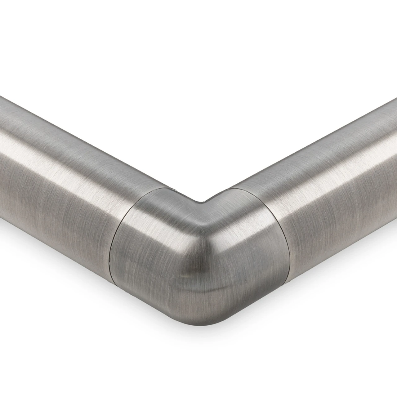 Flush Elbow Fitting 90 Degree - Pewter - 2" OD - Image 3