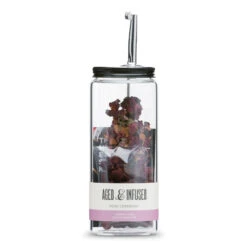 Aged & Infused Rose Ceremony Alcohol Infusion Kit - 16 Oz - Raspberry & Rose