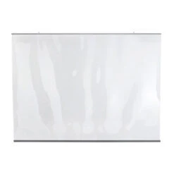 Hanging Protective Clear PVC Counter & Bar Partition - 54"W X 36"H