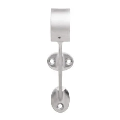 Bar Mount Foot Rail Bracket - Brushed Stainless Steel - 1.5" OD -Bar Essentials Shop S913A 1 pt 5 Bar Mount Foot Rail Bracket Brushed Stainless Steel 1 pt 5 OD 03 75705.1605206977