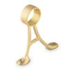 Floor Mount Foot Rail Bracket - Satin Brushed Brass - 2" OD 1 Floor Mount Foot Rail Bracket - Satin Brushed Brass - 2" OD -Bar Essentials Shop SB 76914 2 Floor Mount Bracket Brushed Satin Brass 2 Inch OD 01 98005.1595361751
