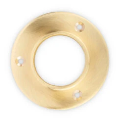 4" Wall Flange - Satin Brushed Brass - 2" OD -Bar Essentials Shop SB 76921 2 4 Inch Wall Flange Brushed Satin Brass 2 Inch OD 01 66732.1605212520