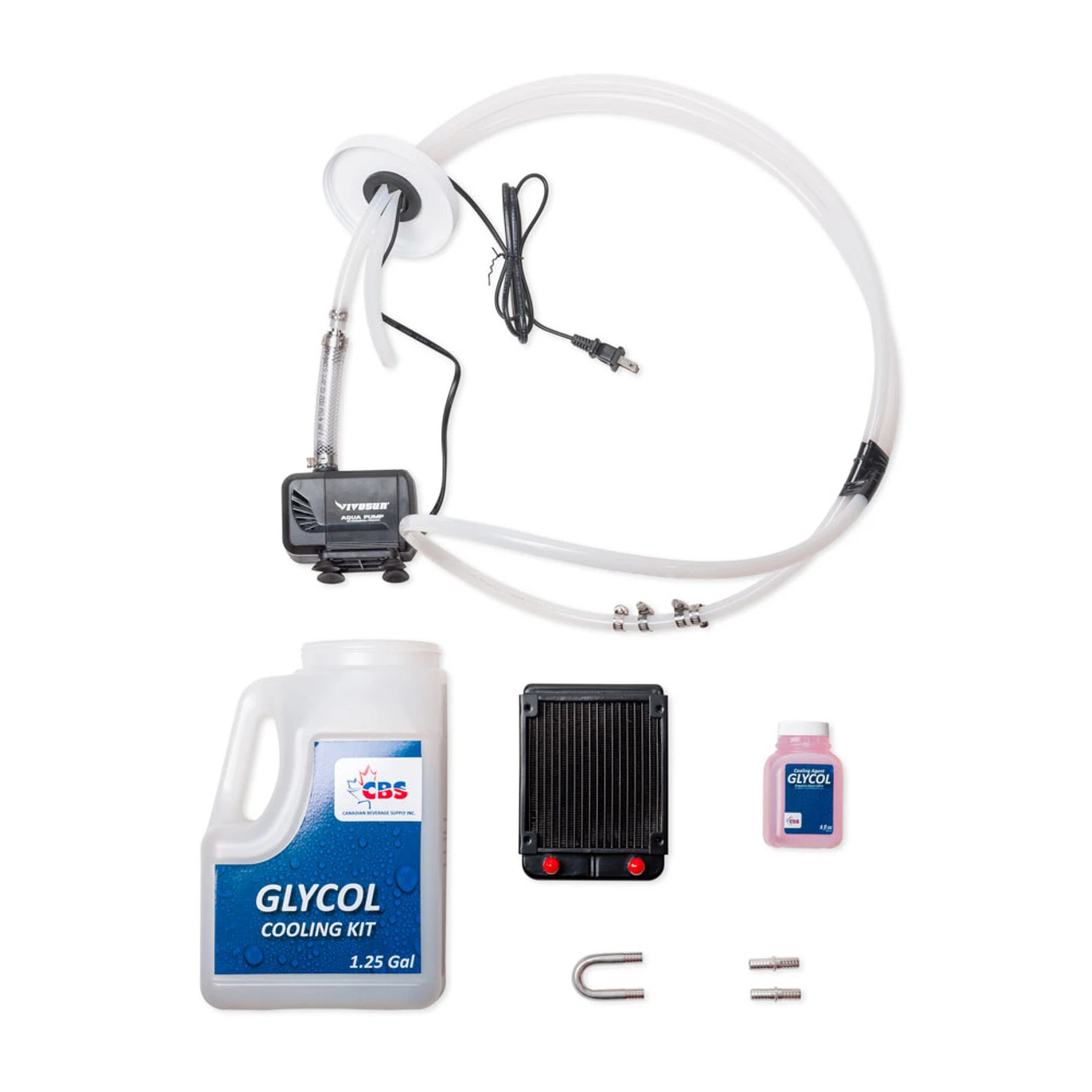 Glycol Pump Kit For Kegerators & Short Draw Draft Systems 3 Glycol Pump Kit For Kegerators & Short Draw Draft Systems