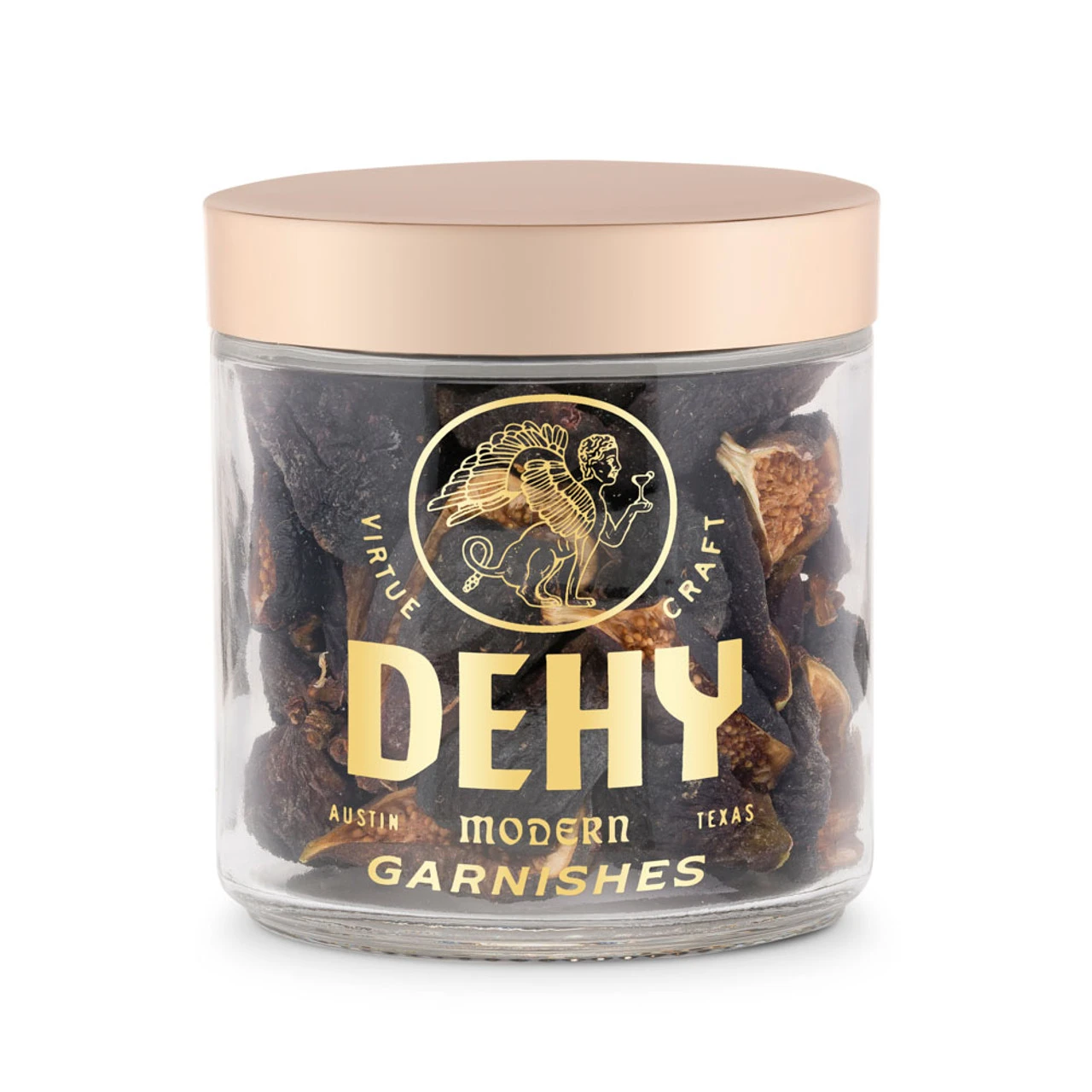 Hand Cut Dehydrated Figs Cocktail Garnish - 16 Oz Jar 3 Hand Cut Dehydrated Figs Cocktail Garnish - 16 Oz Jar