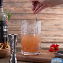 Urban Bar Tiki Pattern Mixing Glass - 800ml -Bar Essentials Shop UB4885 Urban Bar Tiki Pattern Mixing Glass 800ml 03 34078.1592498944