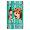 Cook With Wine Metal Bar Sign -Bar Essentials Shop V788 Cook With Wine Metal Bar Sign 1 16553.1603893454