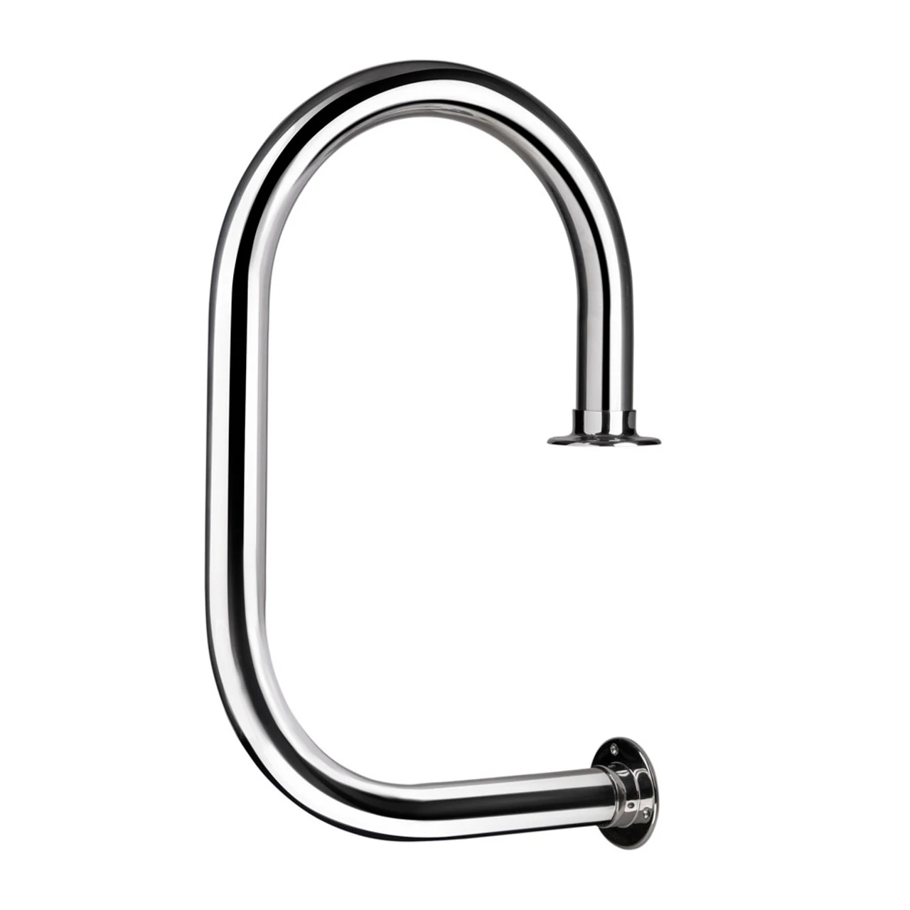 KegWorks Classic Service Bar Rail - Polished Stainless Steel - 2" OD 3 KegWorks Classic Service Bar Rail - Polished Stainless Steel - 2" OD