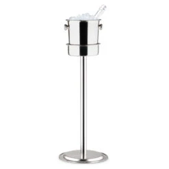 Wine & Champagne Bucket With Pipe Style Stand