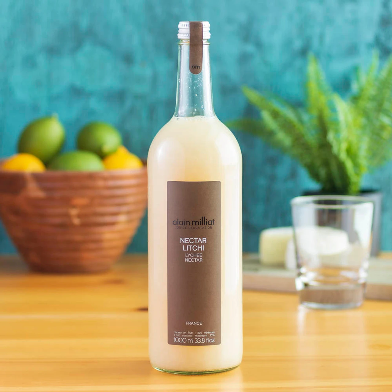 Alain Milliat Traditional Home-Style French Lychee Nectar - 1 Liter 5 Alain Milliat Traditional Home-Style French Lychee Nectar - 1 Liter - Image 3