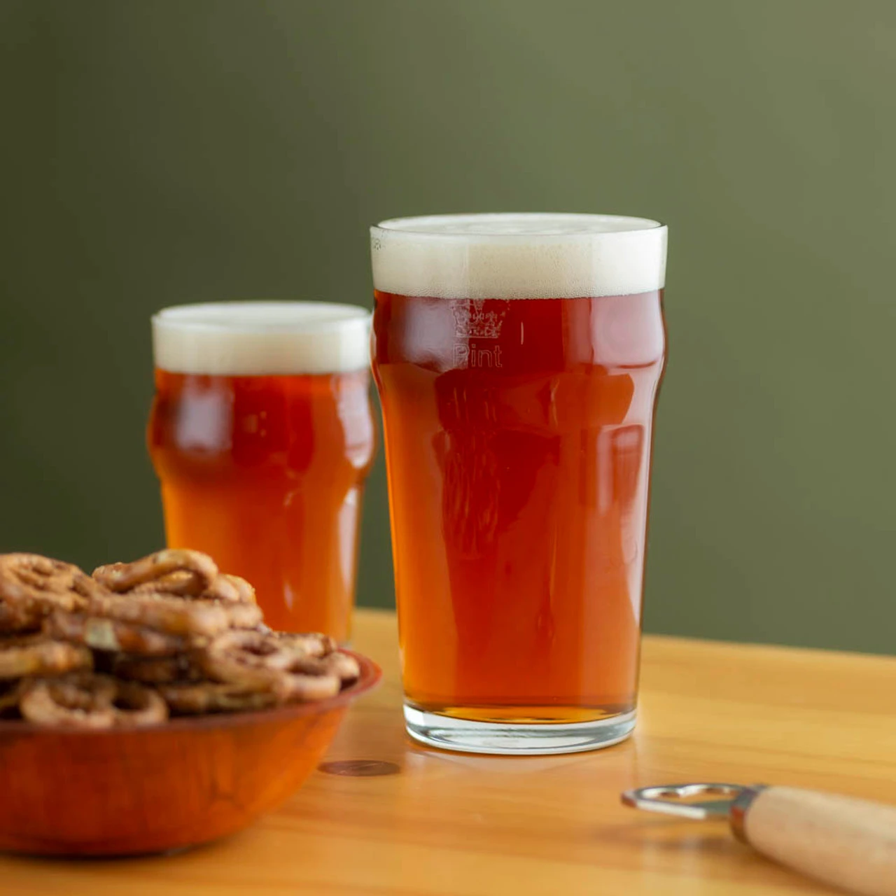 Authentic British Style Imperial Pint Glass With Etched Seal - Gift Boxed Set Of 4 - Image 8