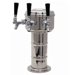 Mini Mushroom Draft Beer Tower - Air Cooled - 3 To 4 Faucets