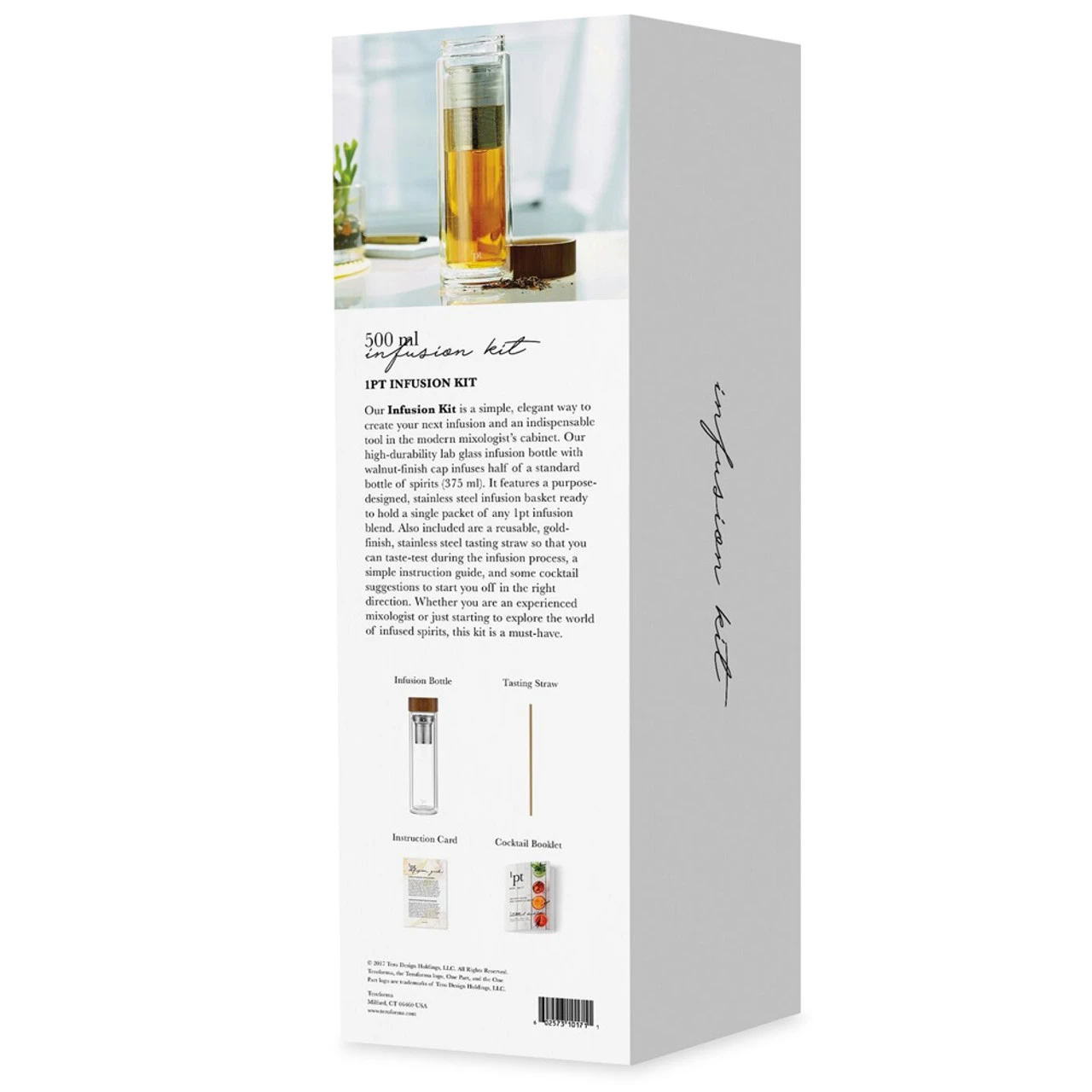 Teroforma 1pt Infusion Basic Bottle Kit For Alcohol & Spirits - 3 Pieces 8 Teroforma 1pt Infusion Basic Bottle Kit For Alcohol & Spirits - 3 Pieces - Image 6