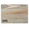 Behind The Bar® Premium Ash Wood Bar Cutting Board - 10" X 7" - Driftwood Teak Oil Finish
