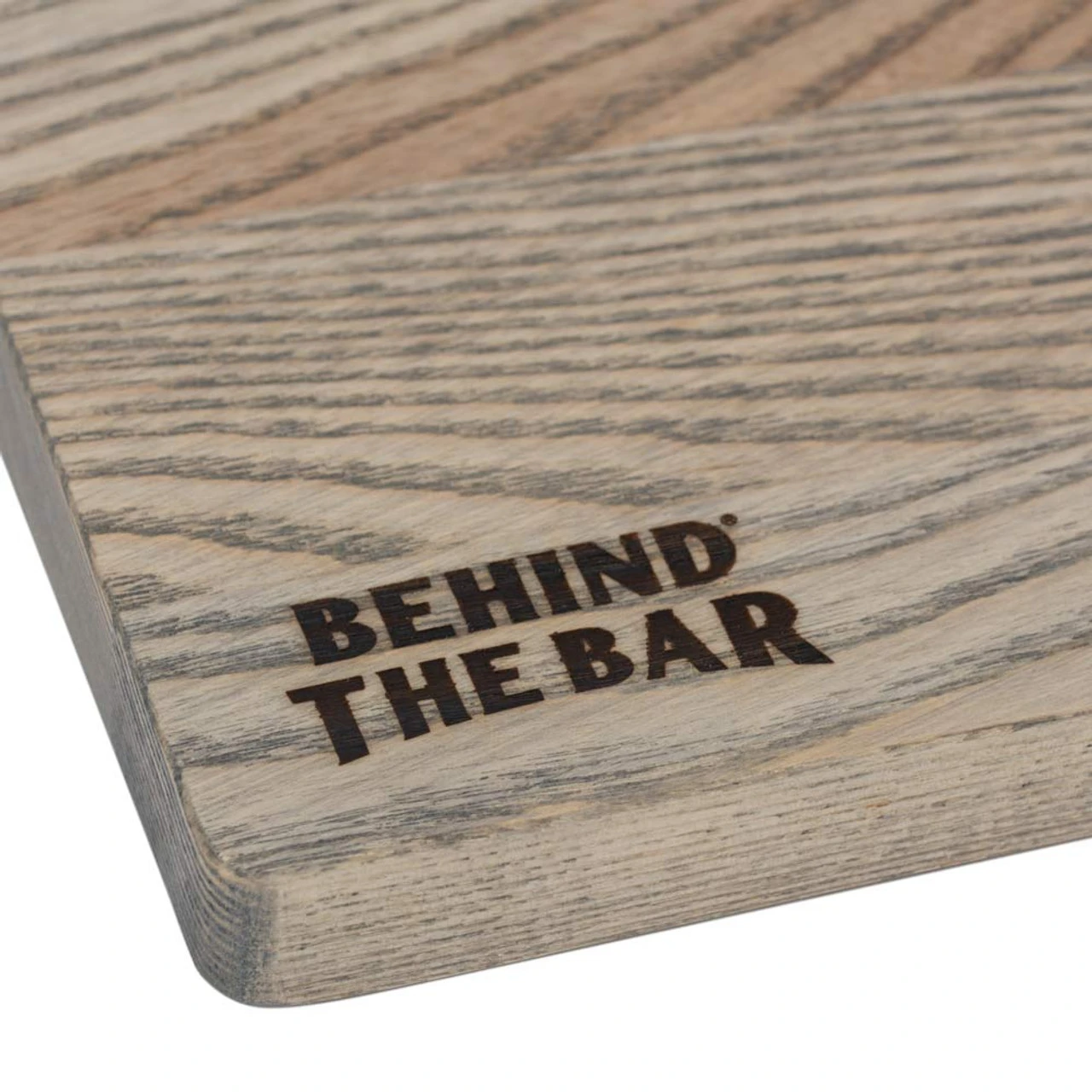 Behind The Bar® Premium Ash Wood Bar Cutting Board - 10" X 7" - Driftwood Teak Oil Finish 5 Behind The Bar® Premium Ash Wood Bar Cutting Board - 10" X 7" - Driftwood Teak Oil Finish - Image 3