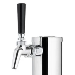 Draft Beer Tower - Stainless Steel - 3" Column - 1 Perlick 630SS Faucet -Bar Essentials Shop c173 630ss kit kit single tap stainless tower 650ss faucet 0002 78404.1612798163