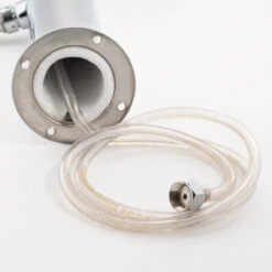 Draft Tower - 100% Stainless Steel Contact - 3" Column - 1 Faucet -Bar Essentials Shop c173 polished stainless steel draft beer kegerator tower 0010 1 85376.1590770179