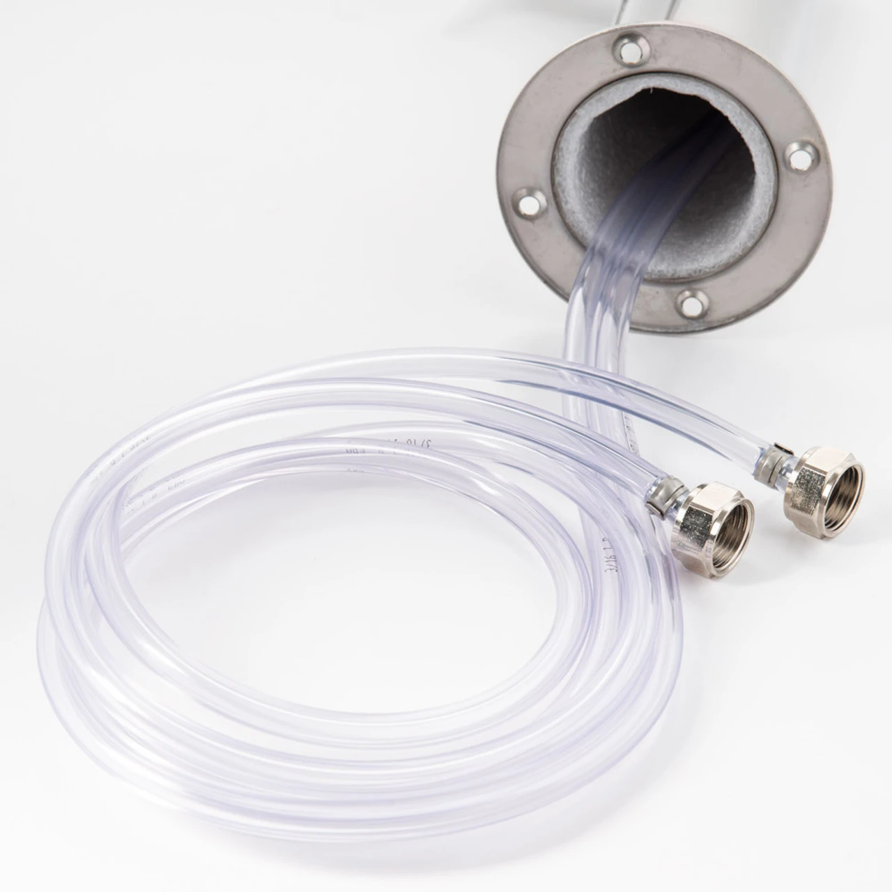 Draft Beer Tower - Stainless Steel - 3" Column - 2 Perlick 630SS Faucets 6 Draft Beer Tower - Stainless Steel - 3" Column - 2 Perlick 630SS Faucets - Image 4