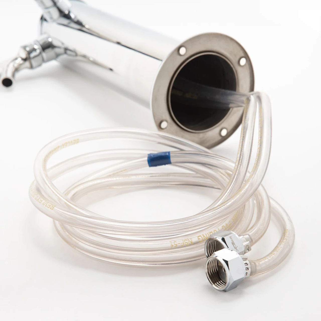 Draft Tower - 100% Stainless Steel Contact - 3" Column - 2 Faucet - Image 3