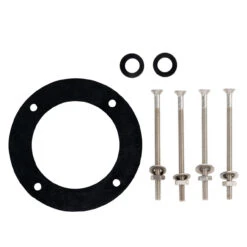 Draft Beer Tower - Stainless Steel - 3" Column - 2 Taps - No Faucets -Bar Essentials Shop c175 double tap stainless steel draft beer kegerator tower 3 inches 5 71629.1590769415