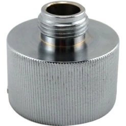 Single Sankey Flusher Fitting - Chrome Plated Brass