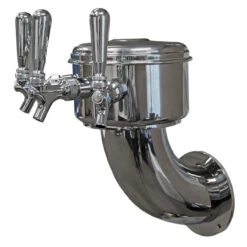 Lantern Wall Mount Draft Beer Tower - Air Cooled - 3 To 5 Faucets