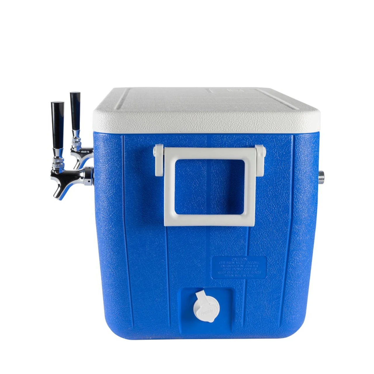 Double Faucet Jockey Box - 50' Coils - Faucet Hardware Kit 4 Double Faucet Jockey Box - 50' Coils - Faucet Hardware Kit - Image 2