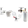 Single Faucet Jockey Box - 50' Coil - Complete Kit Without Cooler