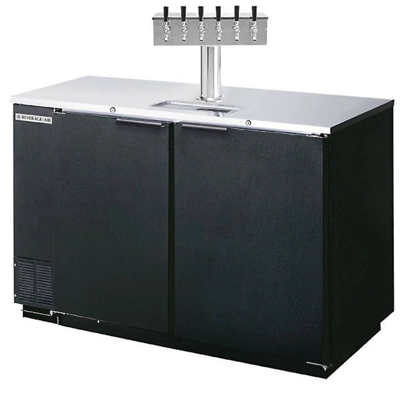 Beverage Air Kegerator - 6 Faucets 3 Beverage Air Kegerator - 6 Faucets