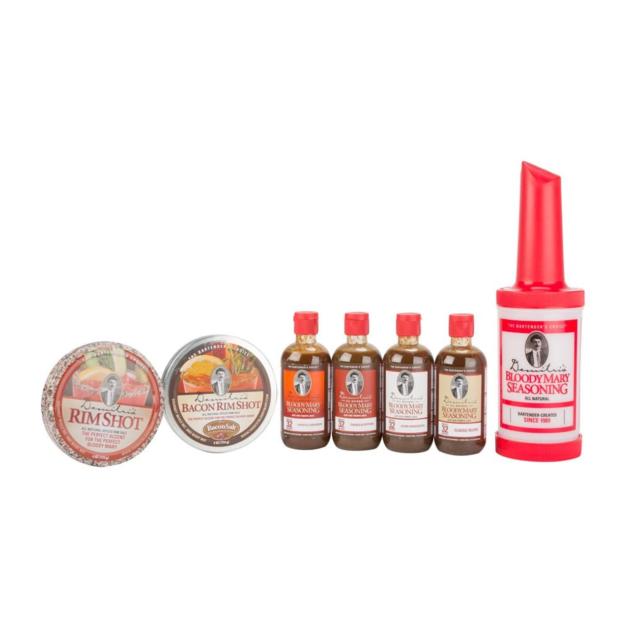 Demitri's Bloody Mary Seasoning Mix Deluxe Gift Set 3 Demitri's Bloody Mary Seasoning Mix Deluxe Gift Set
