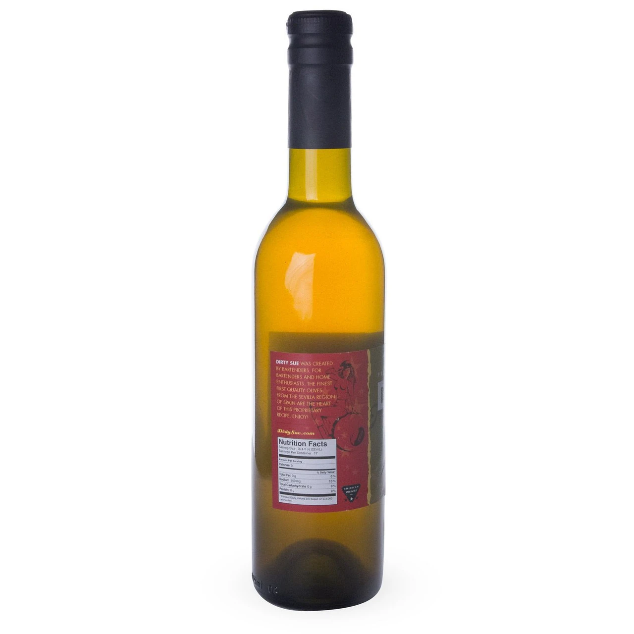 Dirty Sue Premium Olive Brine Juice Martini Mix - 375 Ml 4 Dirty Sue Premium Olive Brine Juice Martini Mix - 375 Ml - Image 2