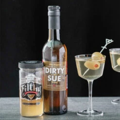 Dirty Sue Premium Olive Brine Juice Martini Mix - 375 Ml 7 Dirty Sue Premium Olive Brine Juice Martini Mix - 375 Ml -Bar Essentials Shop dirtysue 001 18426.1590770062