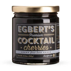Egbert's Small Batch Brandied Cocktail Cherries By Dashfire - 10.5 Oz Jar
