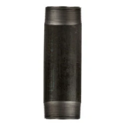 4" Connector - Black Pipe Foot Rail - 2" ID