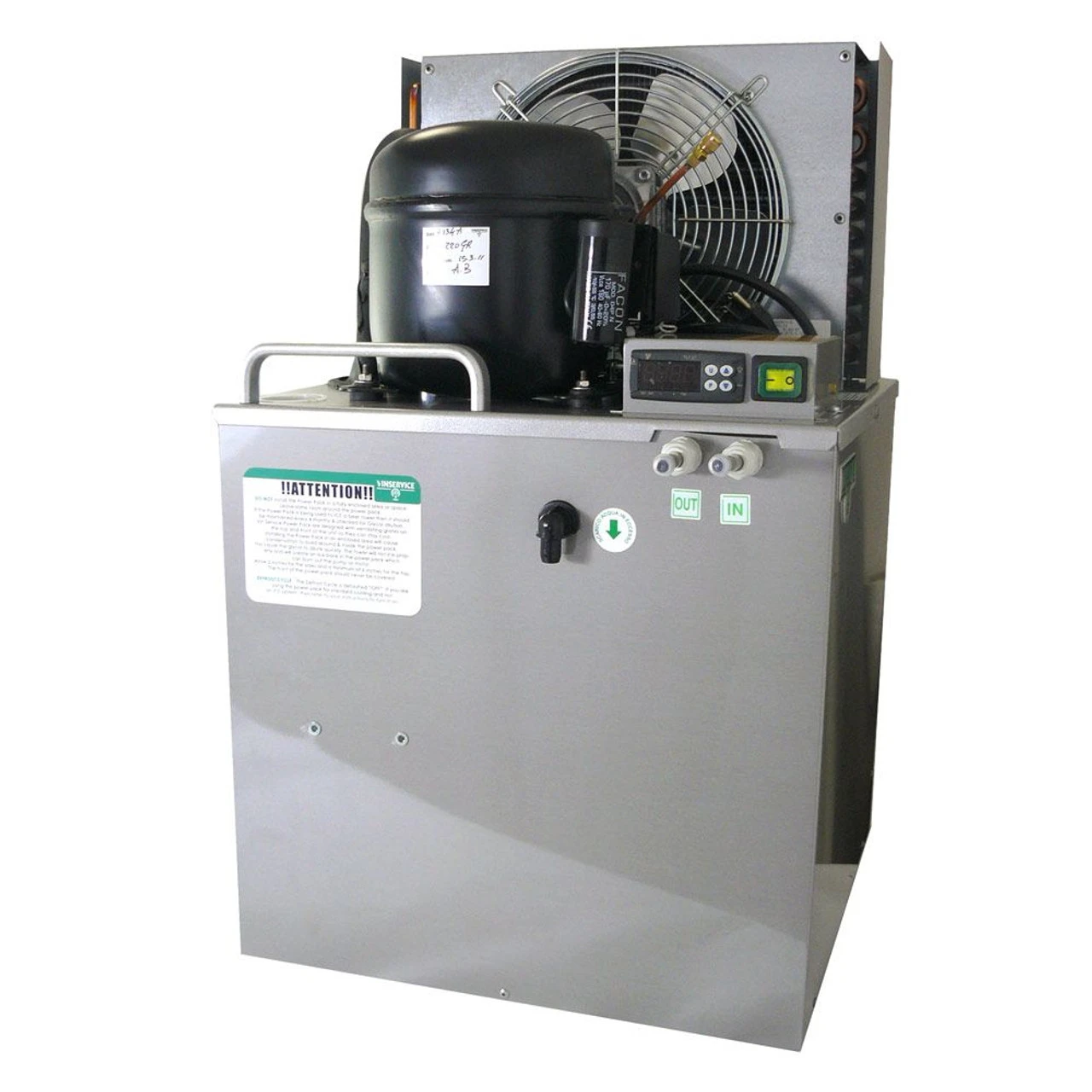 Vinservice Glycol Chiller - 1/3 HP - 125 Ft. - 2 Pumps 3 Vinservice Glycol Chiller - 1/3 HP - 125 Ft. - 2 Pumps