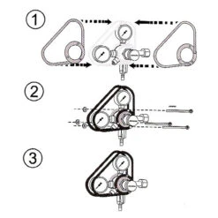 Regulator Gauge Metal Wire Cage -Bar Essentials Shop guageguard b 1 71328.1590769389