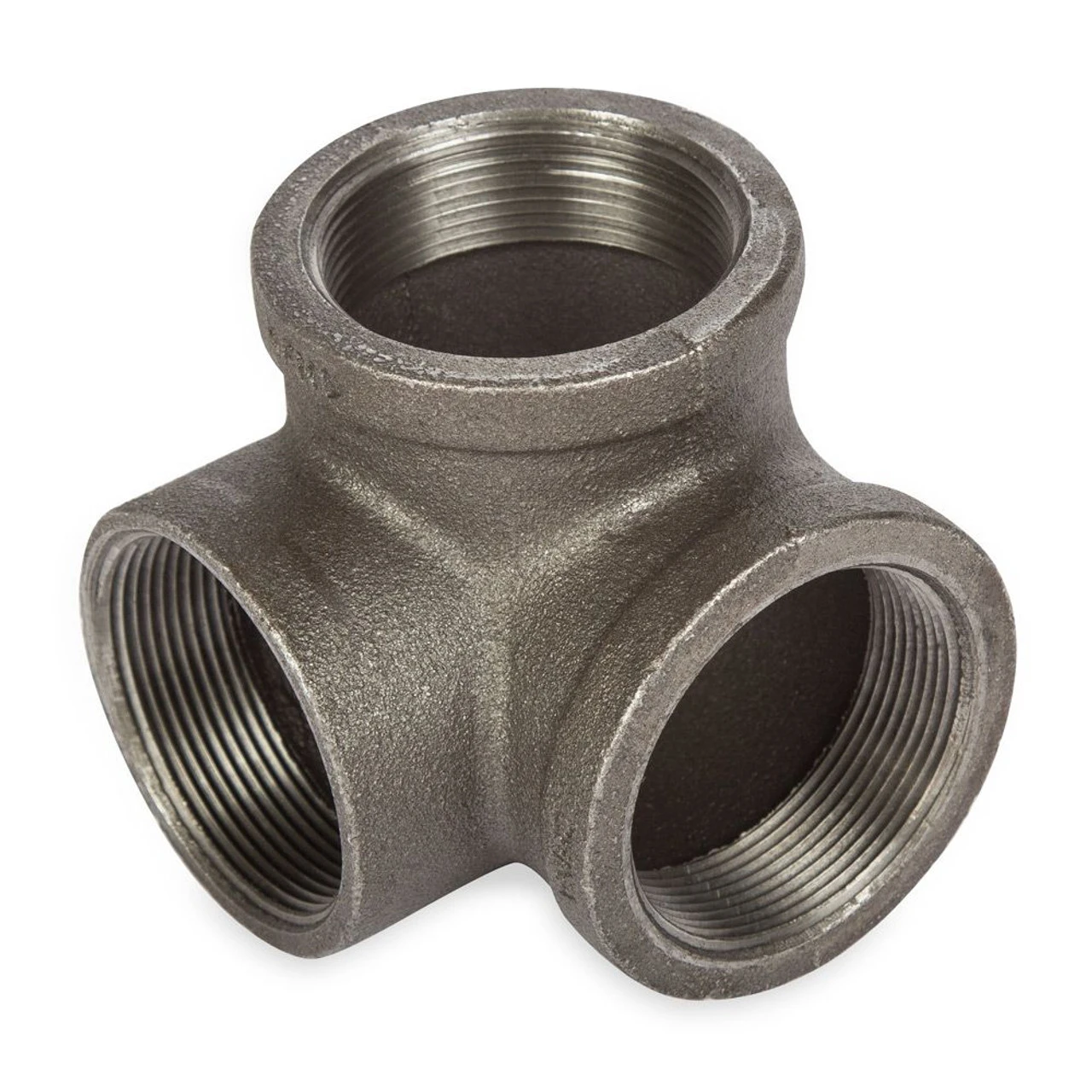 90° Side Outlet Elbow - Black Pipe Foot Rail - 2" ID 4 90° Side Outlet Elbow - Black Pipe Foot Rail - 2" ID - Image 2