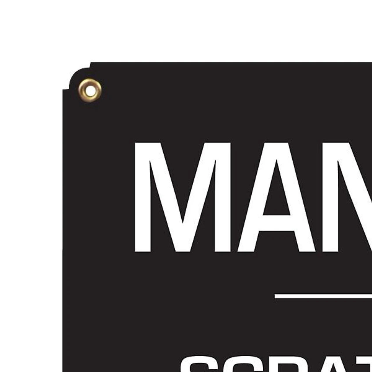 Man Cave Rules Metal Bar Sign 4 Man Cave Rules Metal Bar Sign - Image 2