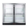 Summit Glass Door Beverage Center - 36" Wide - Stainless Steel
