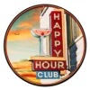 Happy Hour Club Metal Bar Sign -Bar Essentials Shop lg946 happy hour club metal bar sign 01 44195.1590771241