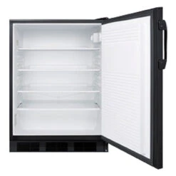 Summit Commercial Refrigerator - 5.5 Cu. Ft. - Black -Bar Essentials Shop medium ff7bada open 46923.1590770445