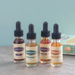 Scrappy's Cocktail Bitters Sampler 4 Pack - The New Classics - Lavender, Cardamom, Black Lemon & Orleans -Bar Essentials Shop mg 0106 36318.1590772229