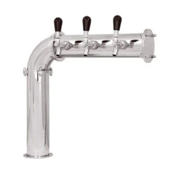 Persey Draft Beer Tower - Stainless Steel - Glycol Cooled - 3 To 5 Faucets -Bar Essentials Shop persey 3 right 1 48962.1592435733