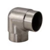 Flush Elbow Fitting 90 Degree - Brushed Stainless Steel- 1.5" OD -Bar Essentials Shop s961 2 bs90elbow 1half inch 31343.1590768177